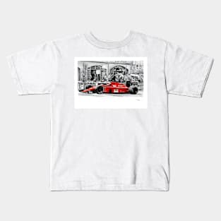 Ferrari F1 89 Nigel Mansell, Monaco GP Kids T-Shirt